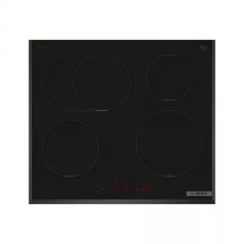 Płyta indukcyjna Bosch PIF651HC1E, 60 cm, 4-polowa, sterowanie dotykowe, czarna, 7400 W moc przyłączeniowa