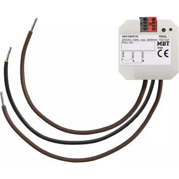 MDT technologies siłownik uniwersalny 2-kanałowy UP 10A, 230VAC, 14µF, 2EVG Battery-02UP.03 (Battery-02UP.03)