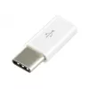 Sbox AD.USB-C W Micro USB 2.0 F. -> TYPE C M. Biały