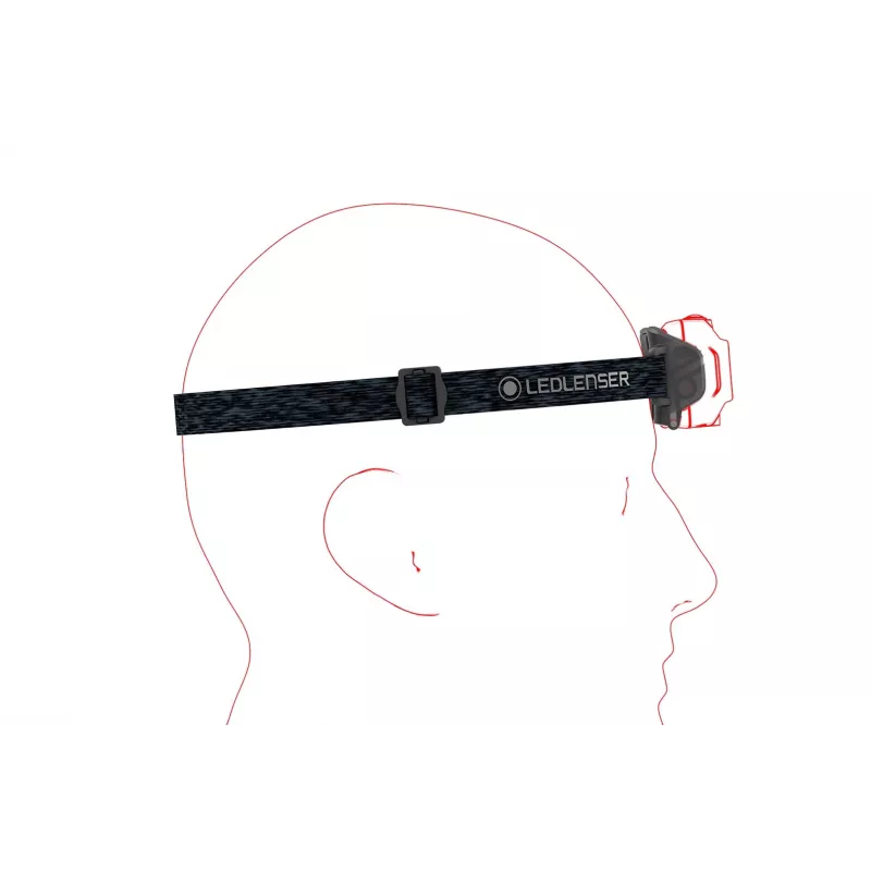 Latarka czołowa Ledlenser HF4R Core Czarna LED IP68 20 lm