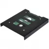 Rama montażowa ultron wewnętrzna 1x2.5 SSD/HDD metal czarny (377213)