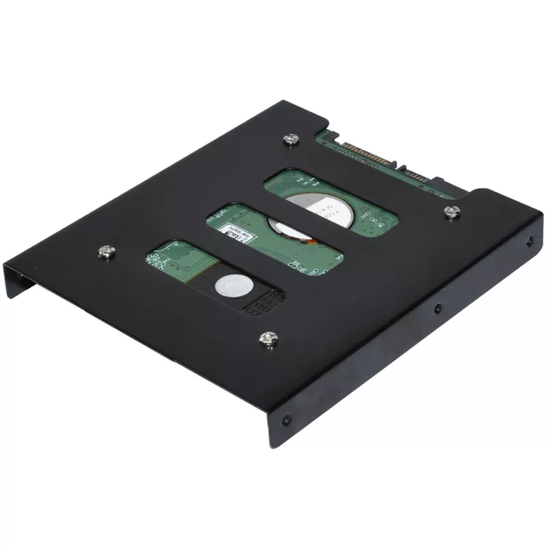 Rama montażowa ultron wewnętrzna 1x2.5 SSD/HDD metal czarny (377213)