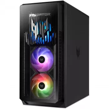 Komputer stacjonarny Acer Predator PO5-660 — Intel Core Ultra 7 265F 5,3 GHz, 32 GB DDR5, 2 TB SSD, NVIDIA GeForce RTX 5070, Windows 11 Home, czarny