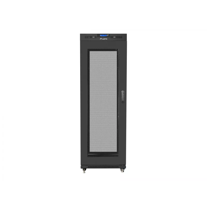 Szafa rack LANBERG FF01-6837-23BL 37U wolnostojąca 1900×600×800 mm IP20 czarna