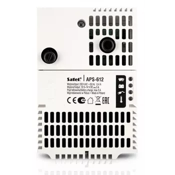Zasilacz Satel APS-612 przewodowy 265 V biały 122 mm x 84 mm x 78 mm