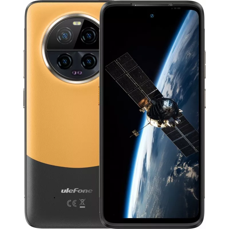 Wytrzymały smartfon UleFone Armor 23 Ultra 5G — 12 GB RAM, 512 GB pamięci, pomarańczowy