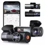 Rejestrator samochodowy VANTRUE N5 Nexus 5 — kamera samochodowa 4-kanałowa, 2592×1944 główna, 160° przód/wnętrze, GPS, Wi‑Fi, wyświetlacz IPS, MicroSD do 512 GB