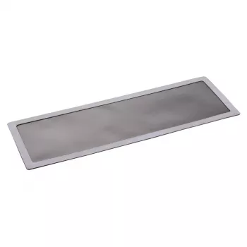 Filtr przeciwkurzowy DEMCiflex 0324 — filtr okrągły, wysokość 120 mm, czarno-szary