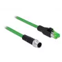 Kabel sieciowy DeLOCK 85438 RJ45 Ethernet Cat6 2m Czarny