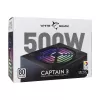 Zasilacz White Shark GPSU-W500F Captain 3 500W