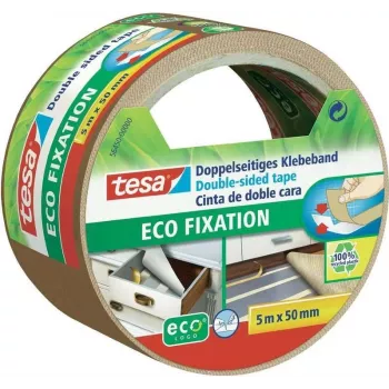 tesa® dwustronna taśma klejąca ECO FIXATION (dł. x szer.) 5 m x 50 mm Tworzywo sztuczne 56450 Zawartość: 1 rolka (56450-00)
