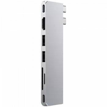Stacja dokująca i replikator portów Satechi ST-HUCPHSS USB 3.2 Gen 2 (3.1 Gen 2) Type-C Srebrny (ST-HUCPHSS)