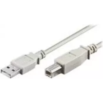wentronic - Kabel USB - USB (M) na USB Typ B (M) - 1,8 m - Szary (68712)
