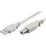 wentronic - Kabel USB - USB (M) na USB Typ B (M) - 1,8 m - Szary (68712)