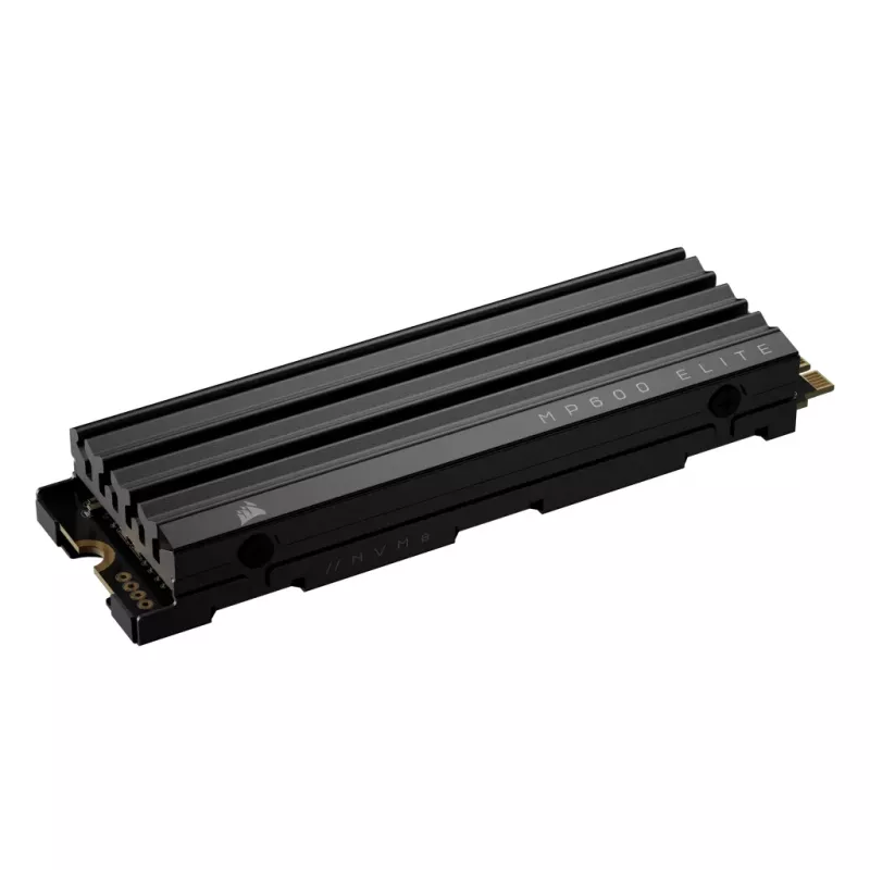 CORSAIR MP600 ELITE - SSD - 2TB - Wewnętrzny - M.2 2280 - PCIe 4,0 x4 (NVMe) - zintegrowany radiator (CSSD-F2000GBMP600EHS)