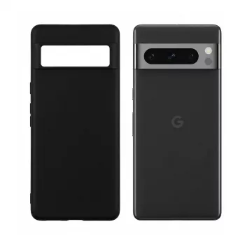 PEDEA miękkie etui TPU do Google Pixel 8 Pro czarne