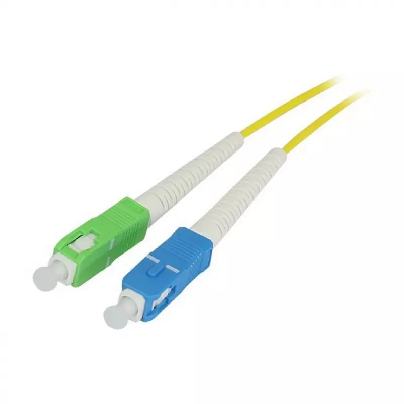 Synergy 21 LWL-1-Faser-Patchk. 0.5mtr.SC-SC APC 9/125u OS2 G657A2 AD 2mm flexible - Single- bzw. Monomode-Faser - 0,5 m