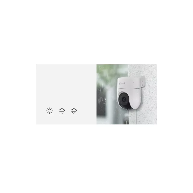 Kamera IP bezpieczeństwa EZVIZ H8c 2K Dome 2304 x 1296 pikseli