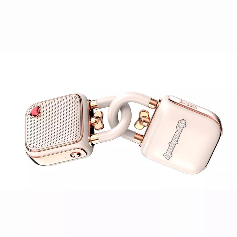 Przenośny głośnik mono Divoom LoveLock Pink