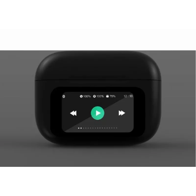 Zestaw słuchawkowy Bluetooth/TWS-LCD-ANC-01-BK Gembird