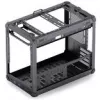 Obudowa PC Jonsbo C6 MAX, mini obudowa, Micro-ATX, szkło hartowane - czarny