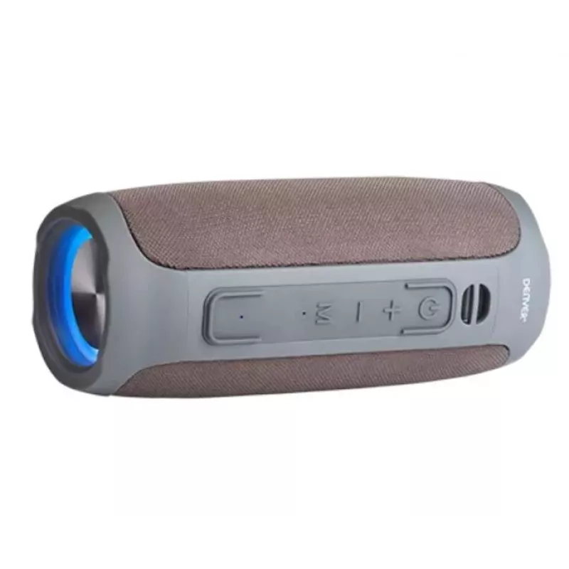 Przenośny głośnik stereo Denver BTV-220szary Brązowy