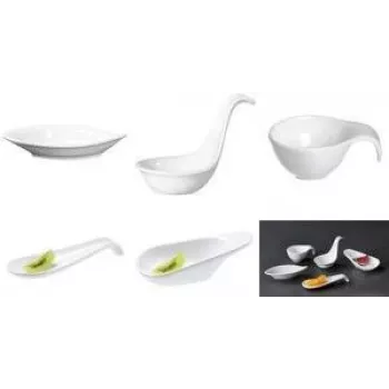 Porcelanowa miseczka do sosów ritzenhoff & breker GUSTO — bezpieczna w zmywarce, model 32550