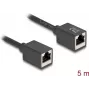 Kabel sieciowy DeLOCK 90333 RJ-45 Cat6a 5m Czarny