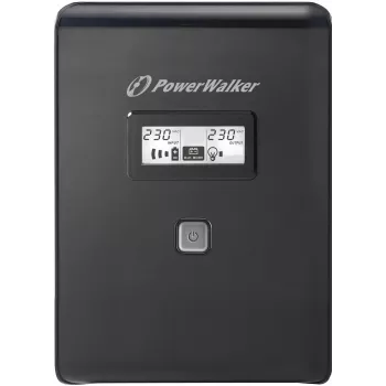 PowerWalker VI 2000 LCD 2 kVA 1200 W 2 gniazda AC
