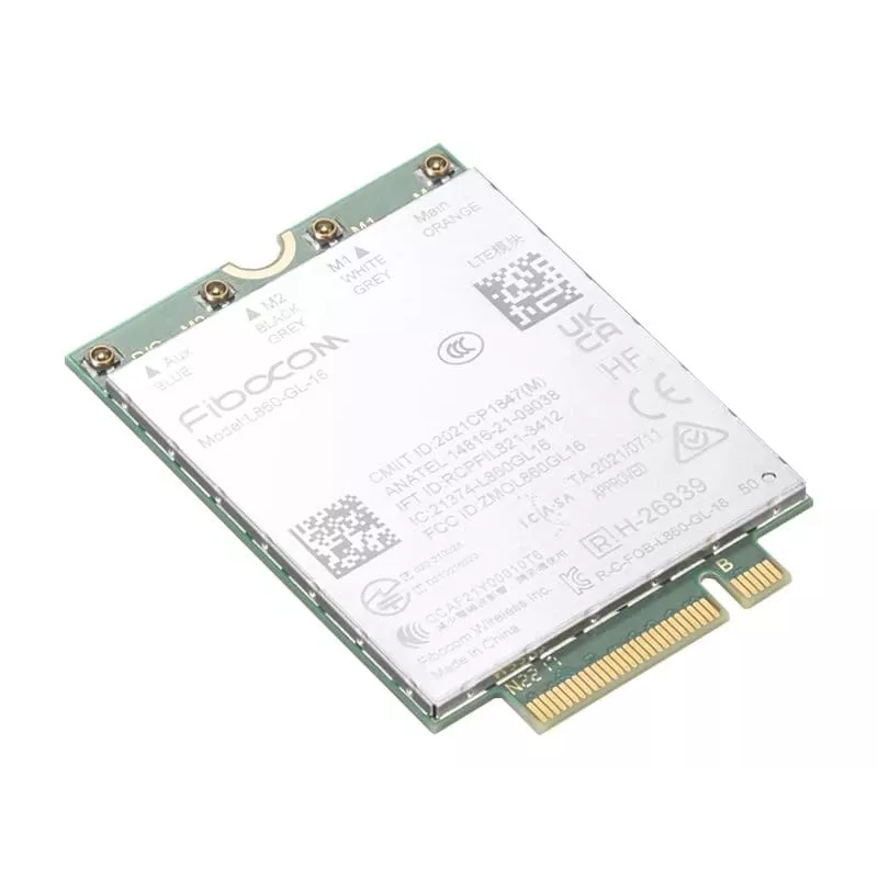 Wewnętrzna karta WWAN Lenovo 4XC1K20995, 1000 Mbit/s, bezprzewodowa, M.2