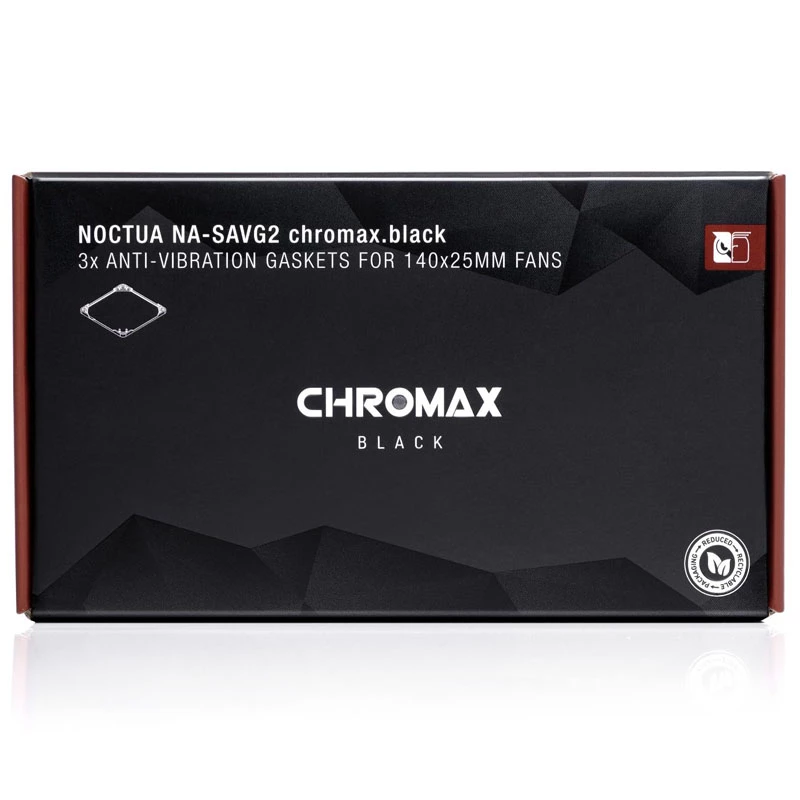 Noctua NA-SAVG2 chromax Czarny zestaw antywibracyjny - czarny (NA-SAVG2 ch.bk)