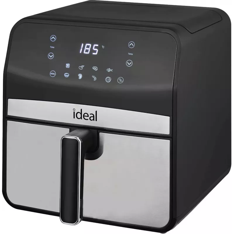 Frytkownica beztłuszczowa Eldom IK1501 — 6,5 l, 1800 W, dotykowy LED, regulowany termostat, wyjmowana miska do mycia w zmywarce