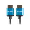 Kabel HDMI LANBERG CA-HDMI-22CU-0018-BK 1,8 m — HDMI typu A do A, HDMI 2.0, 18 Gbit/s, ARC, pozłacane złącza
