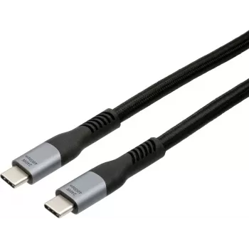 Kabel USB4 Exsys EX-K1598-2.0 — transmisja danych 40 Gbit/s, zasilanie 240 W