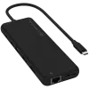 Wieloportowy adapter USB-C Satechi ST-P3D13K 13-w-1 z obsługą trzech wyświetlaczy