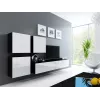 Cama Square Szafka VIGO 50/50/30 czarny/biały połysk