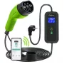 Qoltec Mobilny Ładowarka do EV 2w1 Typ2 | 3,5kW | 230V | Wi-Fi | LCD | Przenośna | Wallbox | 5m
