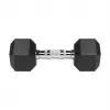 REBEL ACTIVE Hantle żeliwne powlekane gumą 2x8 kg