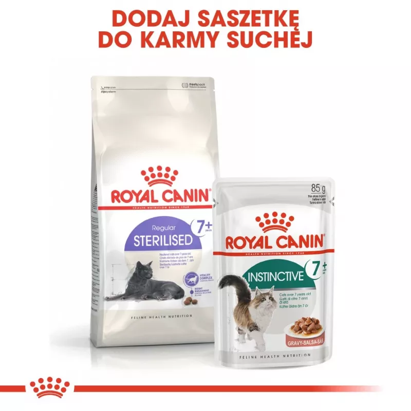 ROYAL CANIN Sterilised 7+ - sucha karma dla kotów - 10 kg
