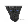 Oplot pleciony DeLOCK 19046 10 m x 19 mm czarny