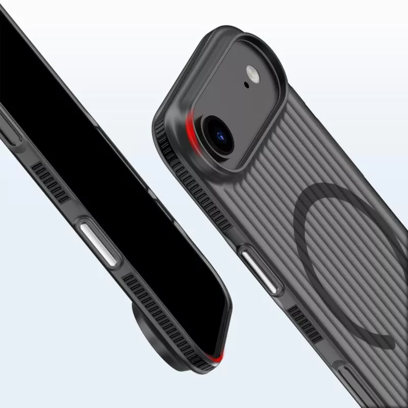 Okładka 4smarts 541640 iPhone 17 Air 16.8 cm Czarny Przezroczysty