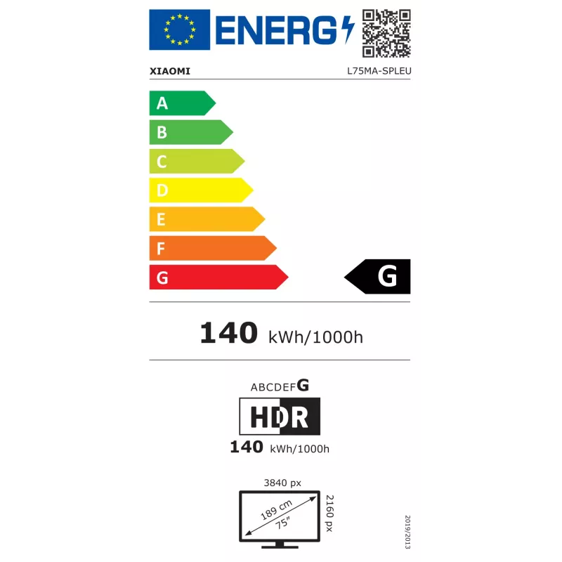 Telewizor Xiaomi TV S Mini LED 75 75 cali 4K Ultra HD LED 3840 x 2160