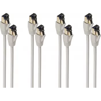 Kabel sieciowy ShiverPeaks BS08-41000-4 0,25 m Cat8.1 F/FTP