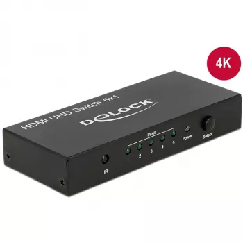 Przełącznik wideo HDMI DeLOCK 18685