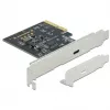 DeLOCK - Adapter USB - PCIe 3.0 x4 Low-Profile - USB 3.2 Gen 2x2 x 1 (89036)