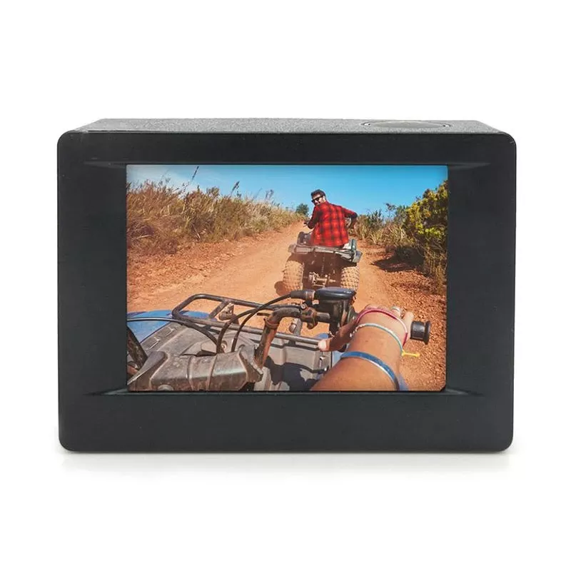Easypix GoXtreme Enduro Czarny - Kamera sportowa - montowalna - 4K / 30 fps - 8.0 MPix - Wi-Fi - wodoodporna do 30 m - Czarny
