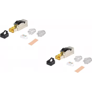 Złącze sieciowe RJ45 kat.8.1 ShiverPeaks BS08-45001-2 w obudowie metalowej – konfigurowalne w terenie