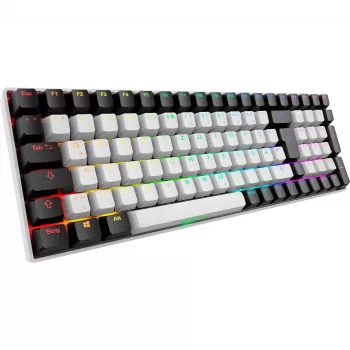 Sharkoon SKILLER SGK50 S2 White DE-Layout Gateron Yellow Klawiatura
