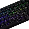 Klawiatura mechaniczna White Shark Shinobi-2 niebieski Switch Czarna układ US
