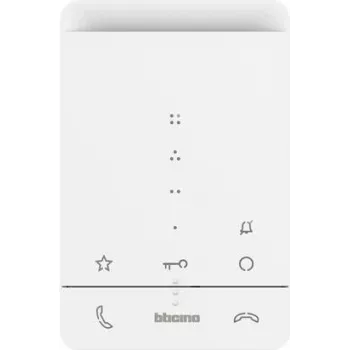 bticino 344282 System audio-interkomu Biały (344282)